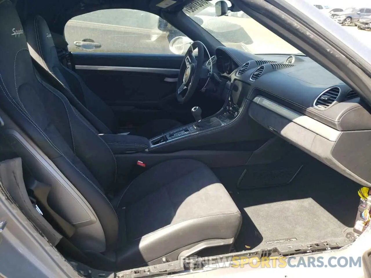 5 Фотография поврежденного автомобиля WP0CC2A83MS240237 PORSCHE BOXSTER 2021