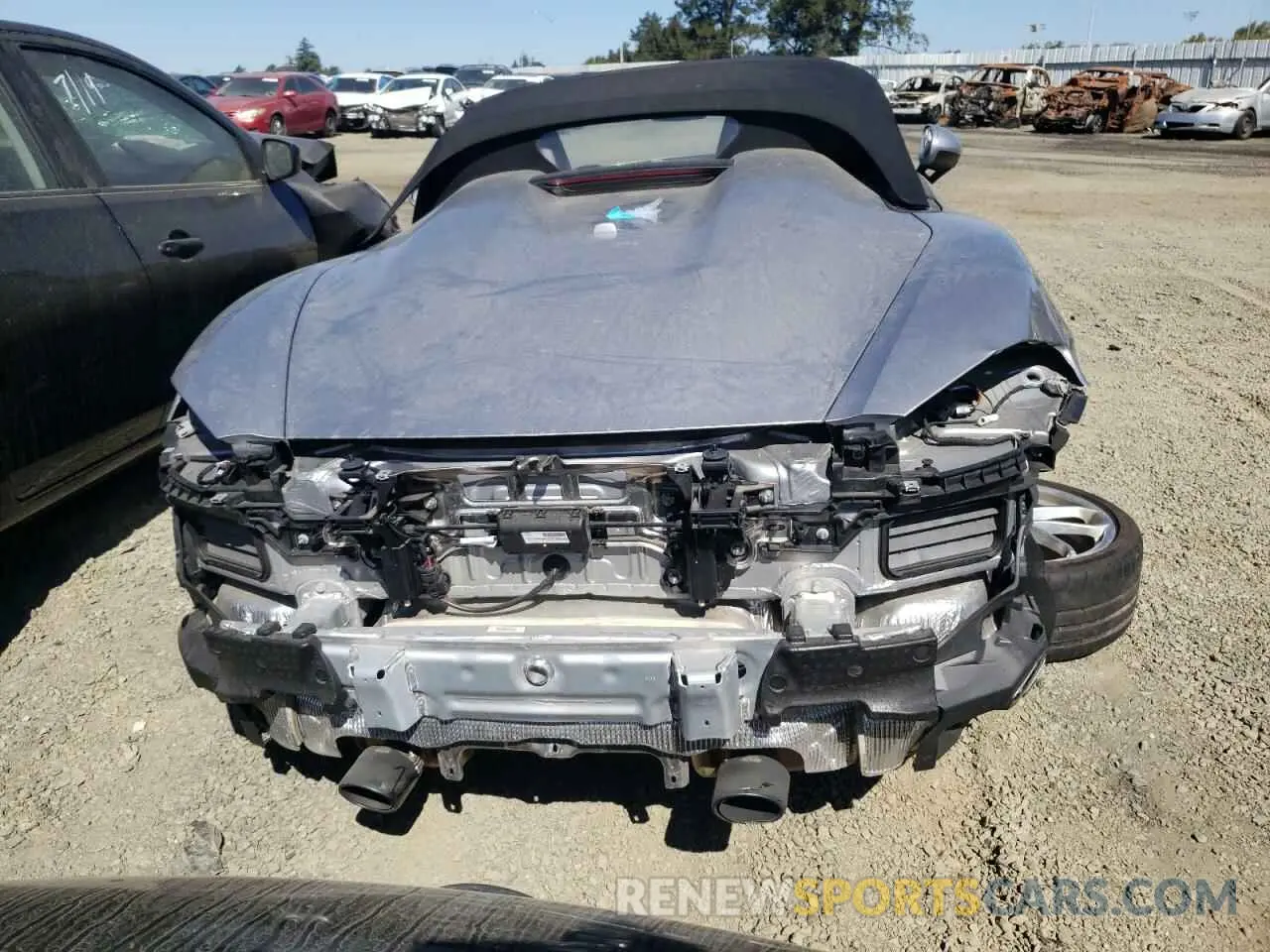 6 Фотография поврежденного автомобиля WP0CC2A83MS240237 PORSCHE BOXSTER 2021
