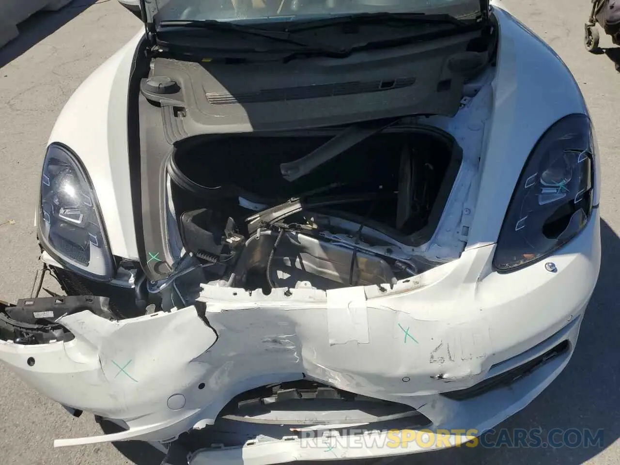 11 Фотография поврежденного автомобиля WP0CA2A86NS205229 PORSCHE BOXSTER 2022