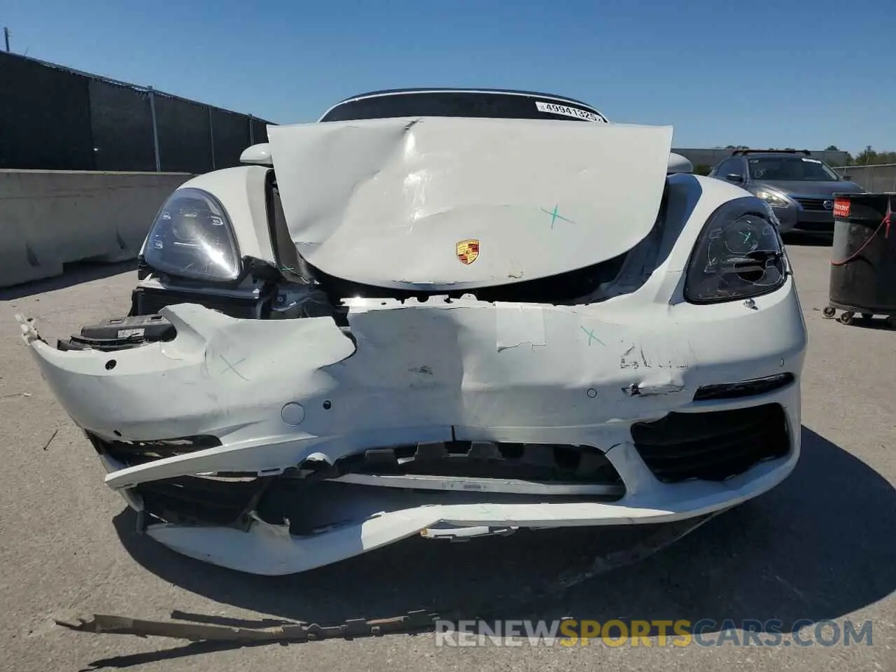 5 Фотография поврежденного автомобиля WP0CA2A86NS205229 PORSCHE BOXSTER 2022