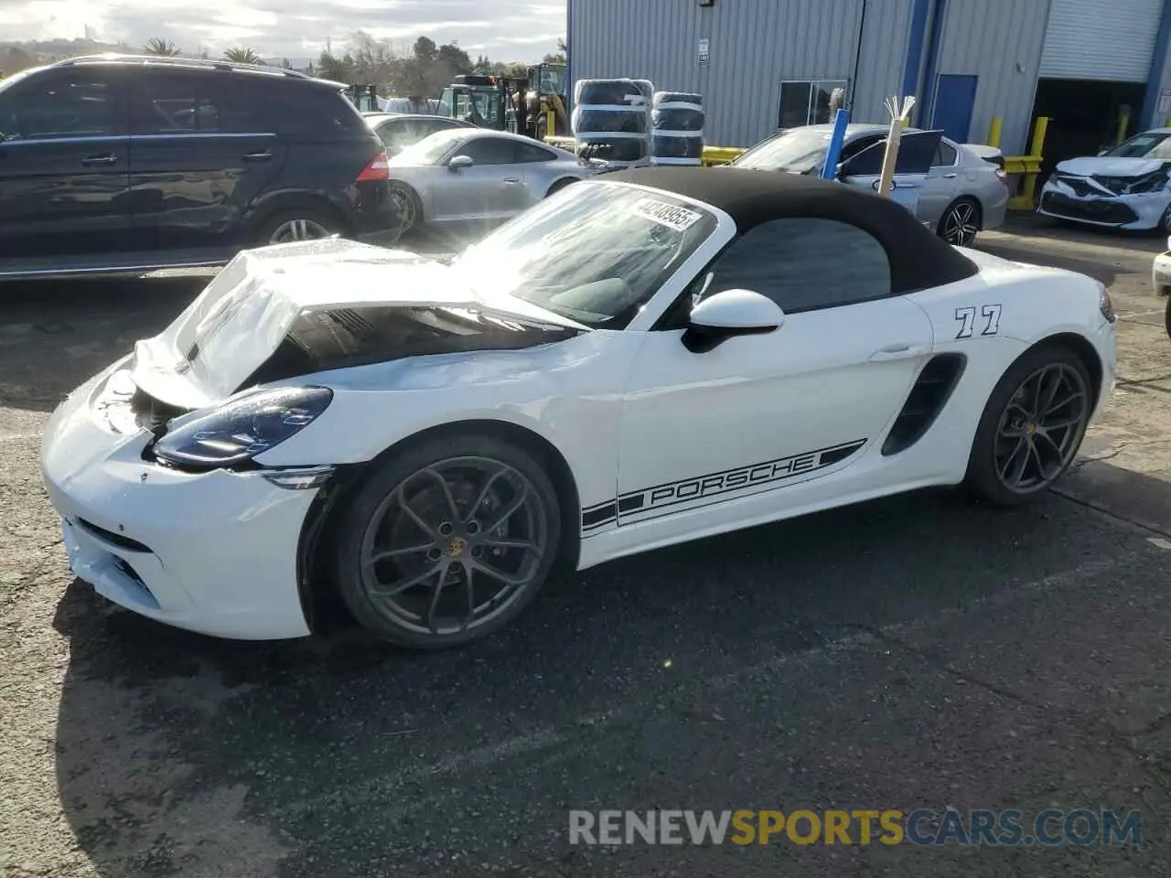 1 Photograph of a damaged car WP0CA2A80RK205359 PORSCHE BOXSTER 2024