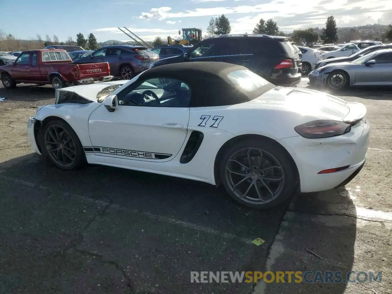 2 Photograph of a damaged car WP0CA2A80RK205359 PORSCHE BOXSTER 2024