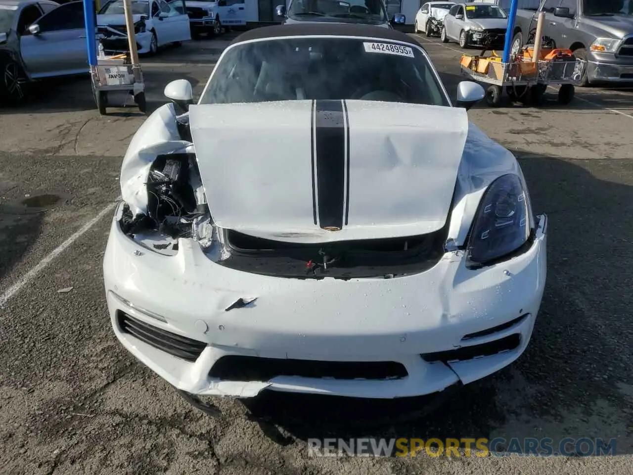 5 Photograph of a damaged car WP0CA2A80RK205359 PORSCHE BOXSTER 2024