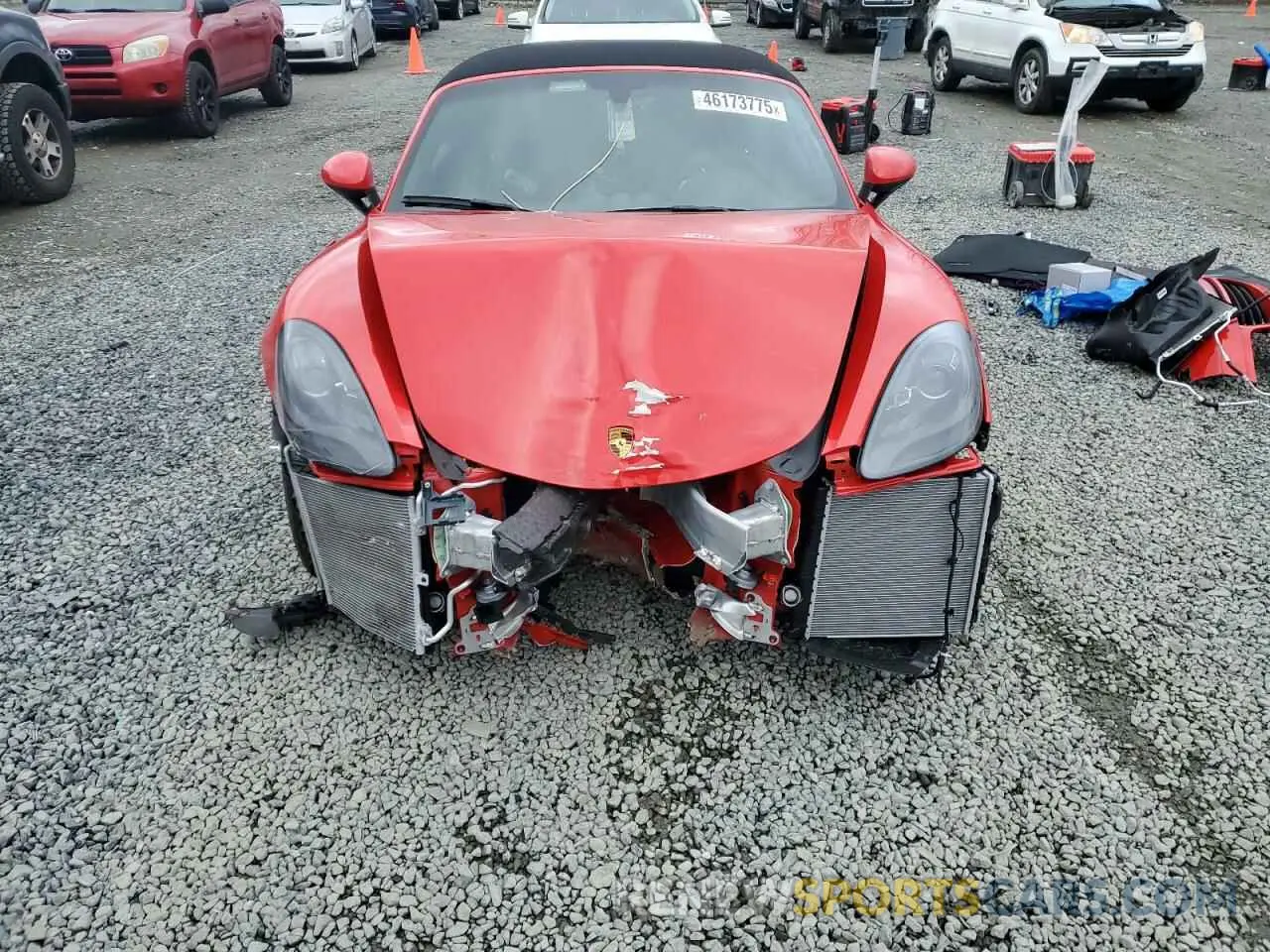 5 Фотография поврежденного автомобиля WP0CB2A81RK223527 PORSCHE BOXSTER 2024