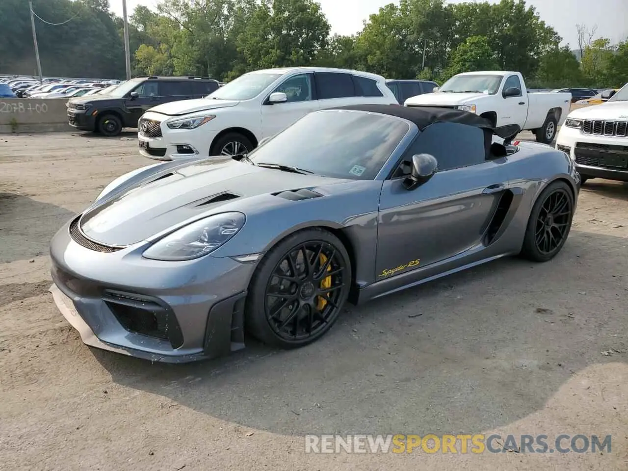 1 Photograph of a damaged car WP0CE2A8XRK240155 PORSCHE BOXSTER 2024