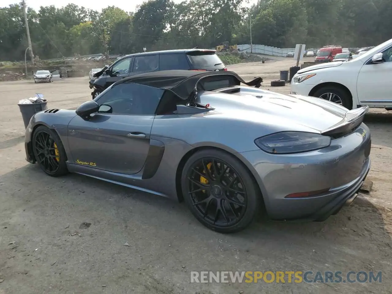 2 Photograph of a damaged car WP0CE2A8XRK240155 PORSCHE BOXSTER 2024