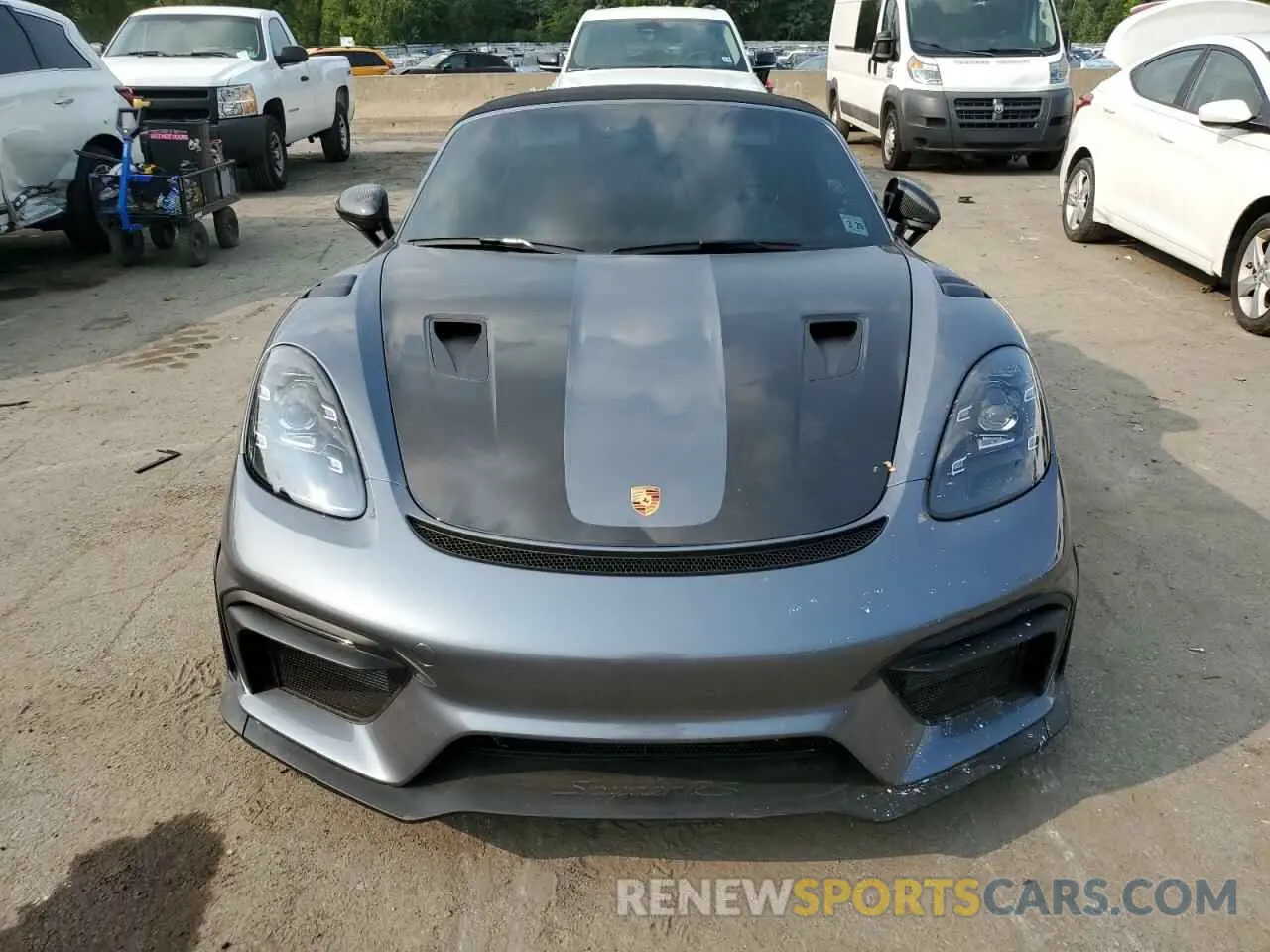 5 Photograph of a damaged car WP0CE2A8XRK240155 PORSCHE BOXSTER 2024