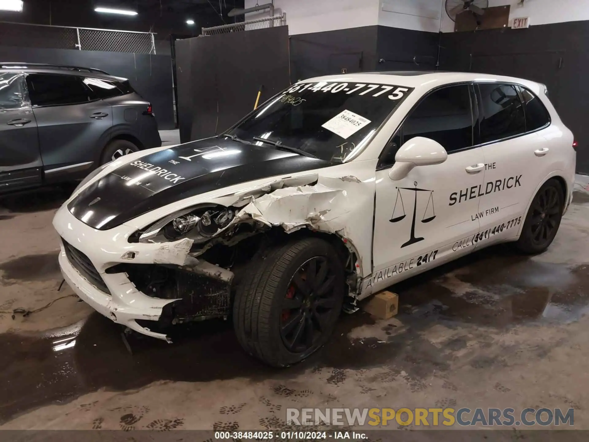6 Photograph of a damaged car WP1AC2A25CLA83031 PORSCHE CAYENNE 2012