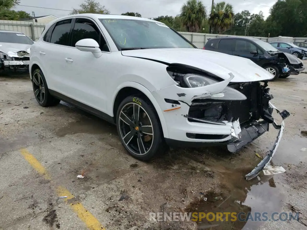 1 Фотография поврежденного автомобиля WP1AA2AY1KDA07177 PORSCHE CAYENNE 2019