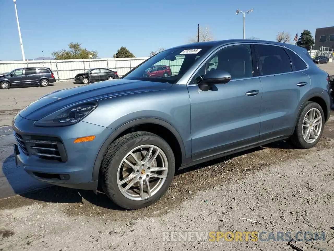 1 Photograph of a damaged car WP1AA2AY2KDA01596 PORSCHE CAYENNE 2019