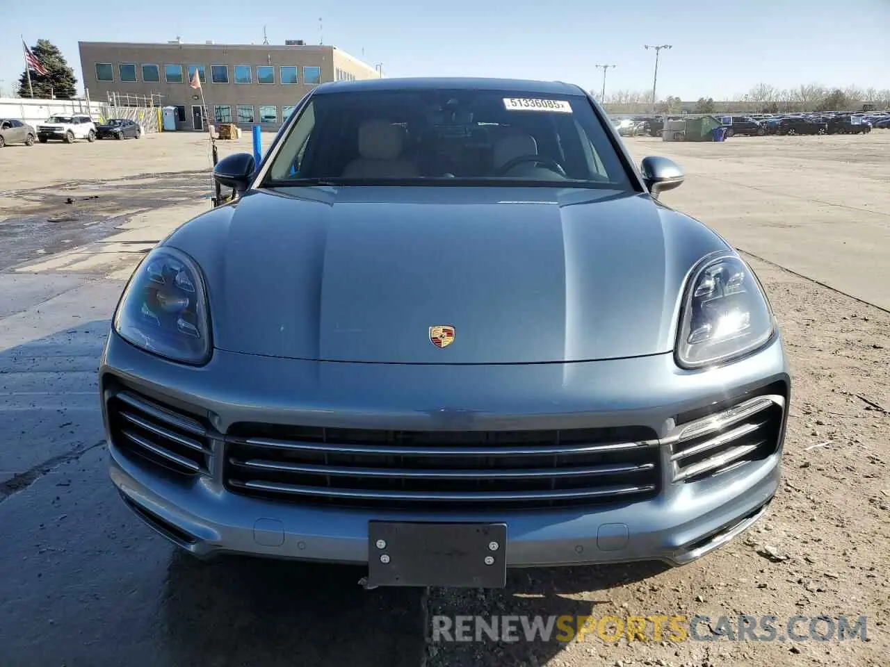 5 Photograph of a damaged car WP1AA2AY2KDA01596 PORSCHE CAYENNE 2019