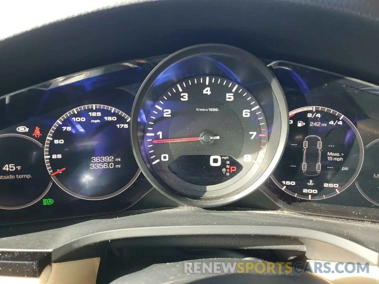 9 Photograph of a damaged car WP1AA2AY2KDA01596 PORSCHE CAYENNE 2019