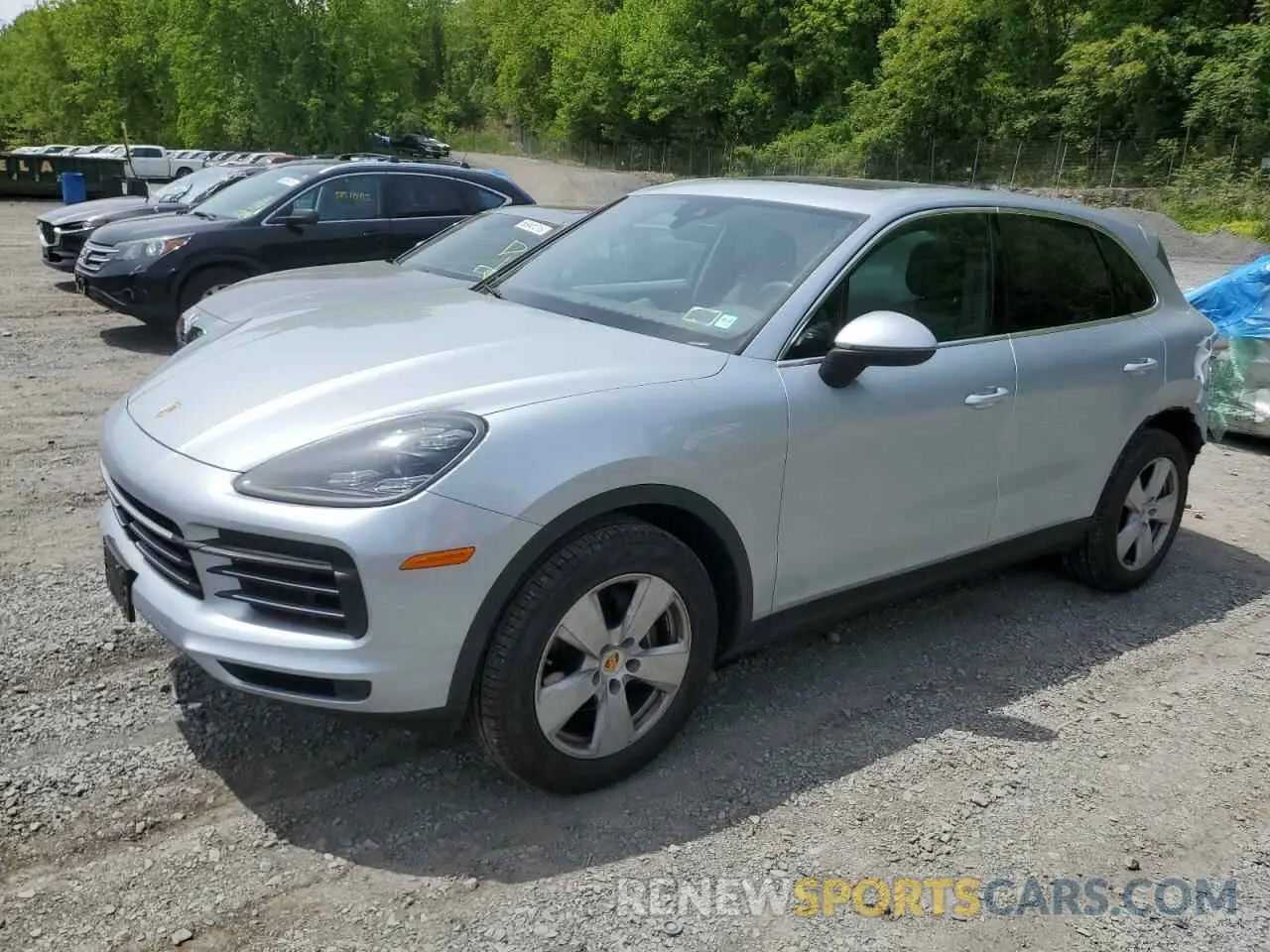 1 Photograph of a damaged car WP1AA2AY2KDA06944 PORSCHE CAYENNE 2019