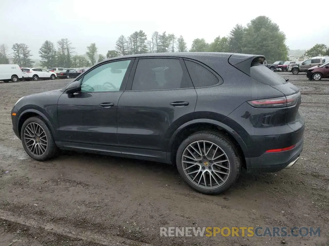 2 Фотография поврежденного автомобиля WP1AA2AY2KDA10542 PORSCHE CAYENNE 2019
