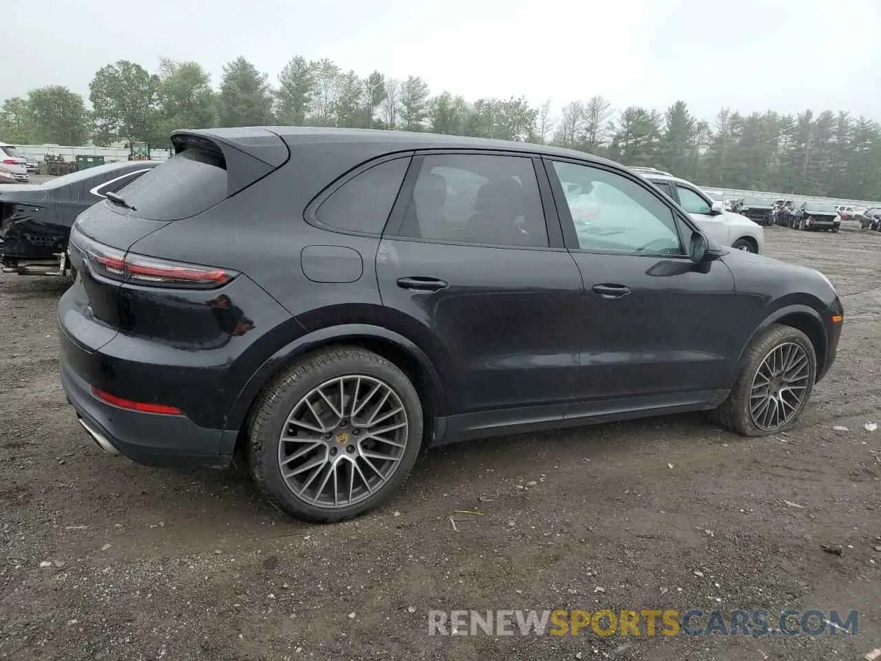 3 Фотография поврежденного автомобиля WP1AA2AY2KDA10542 PORSCHE CAYENNE 2019