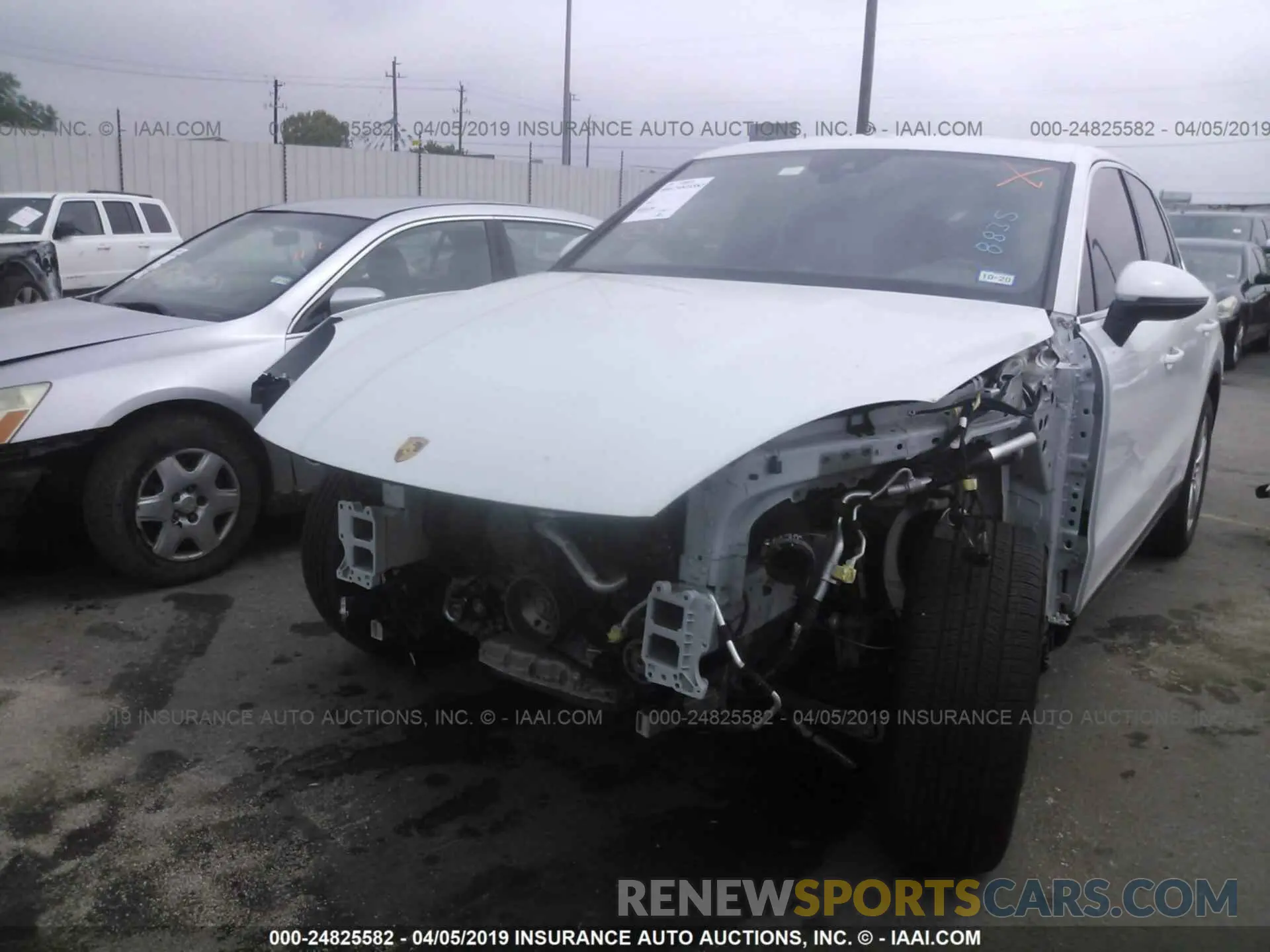 6 Photograph of a damaged car WP1AA2AY3KDA01896 PORSCHE CAYENNE 2019