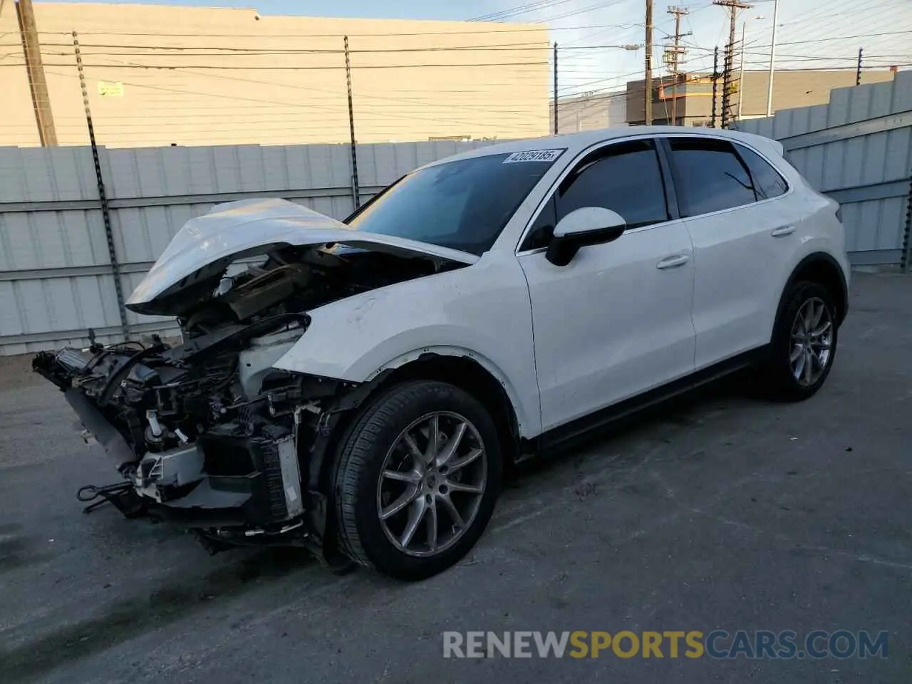 1 Photograph of a damaged car WP1AA2AY3KDA14678 PORSCHE CAYENNE 2019
