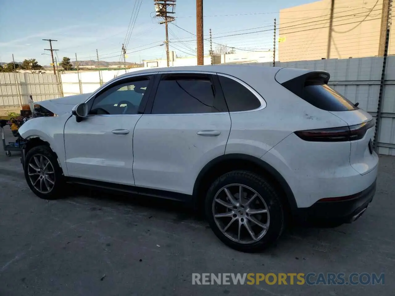 2 Photograph of a damaged car WP1AA2AY3KDA14678 PORSCHE CAYENNE 2019