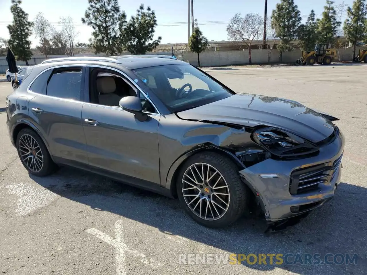 4 Photograph of a damaged car WP1AA2AY3KDA18665 PORSCHE CAYENNE 2019