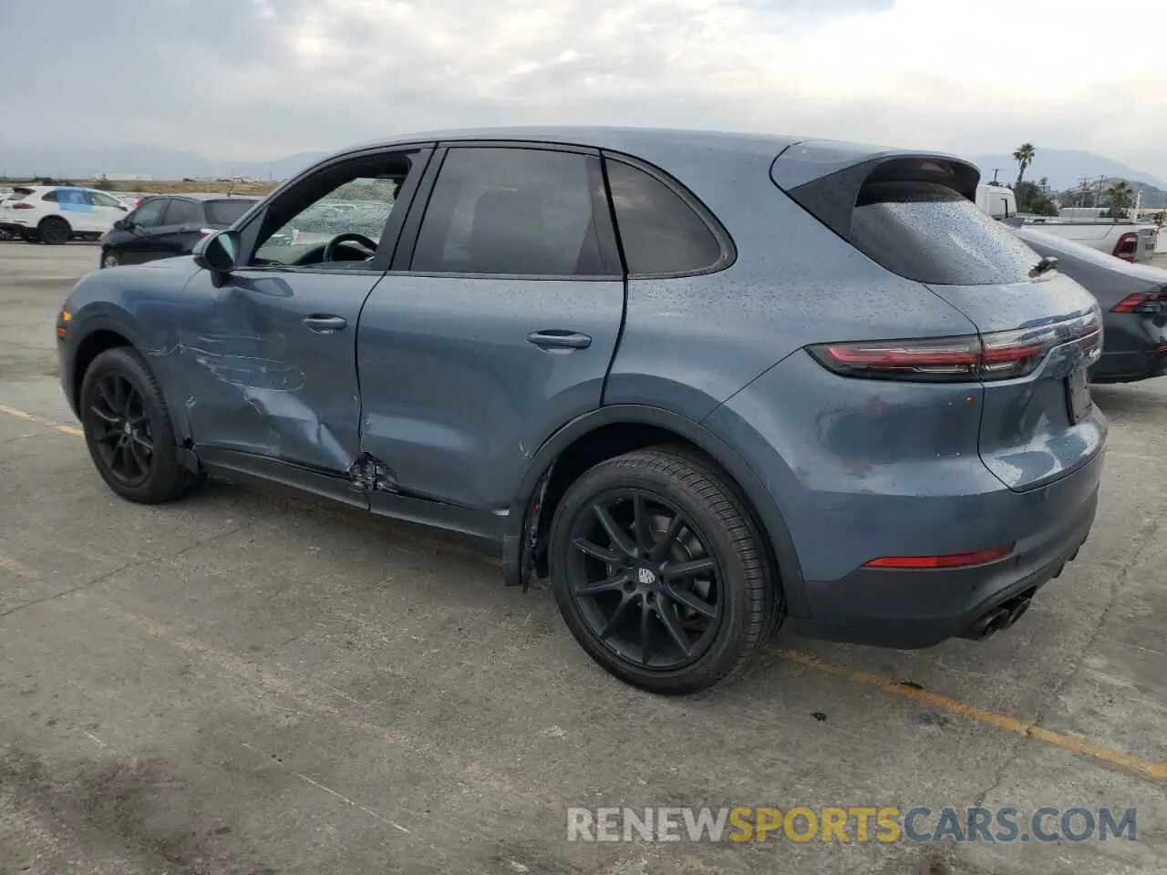 2 Фотография поврежденного автомобиля WP1AA2AY4KDA01261 PORSCHE CAYENNE 2019