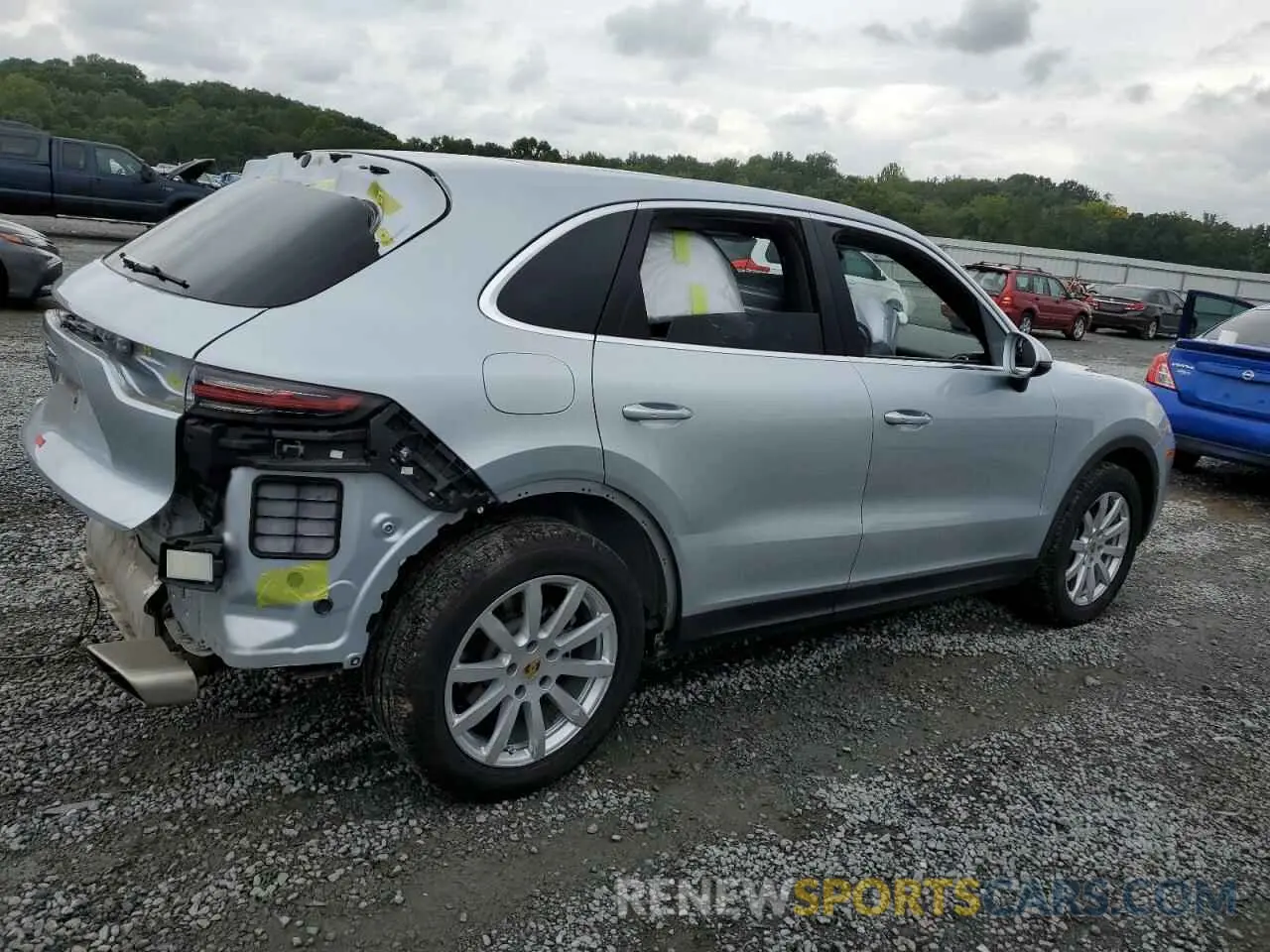3 Фотография поврежденного автомобиля WP1AA2AY4KDA05469 PORSCHE CAYENNE 2019