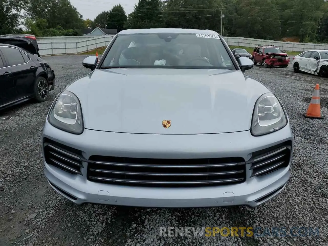 5 Фотография поврежденного автомобиля WP1AA2AY4KDA05469 PORSCHE CAYENNE 2019