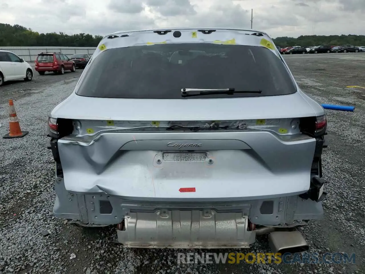 6 Фотография поврежденного автомобиля WP1AA2AY4KDA05469 PORSCHE CAYENNE 2019