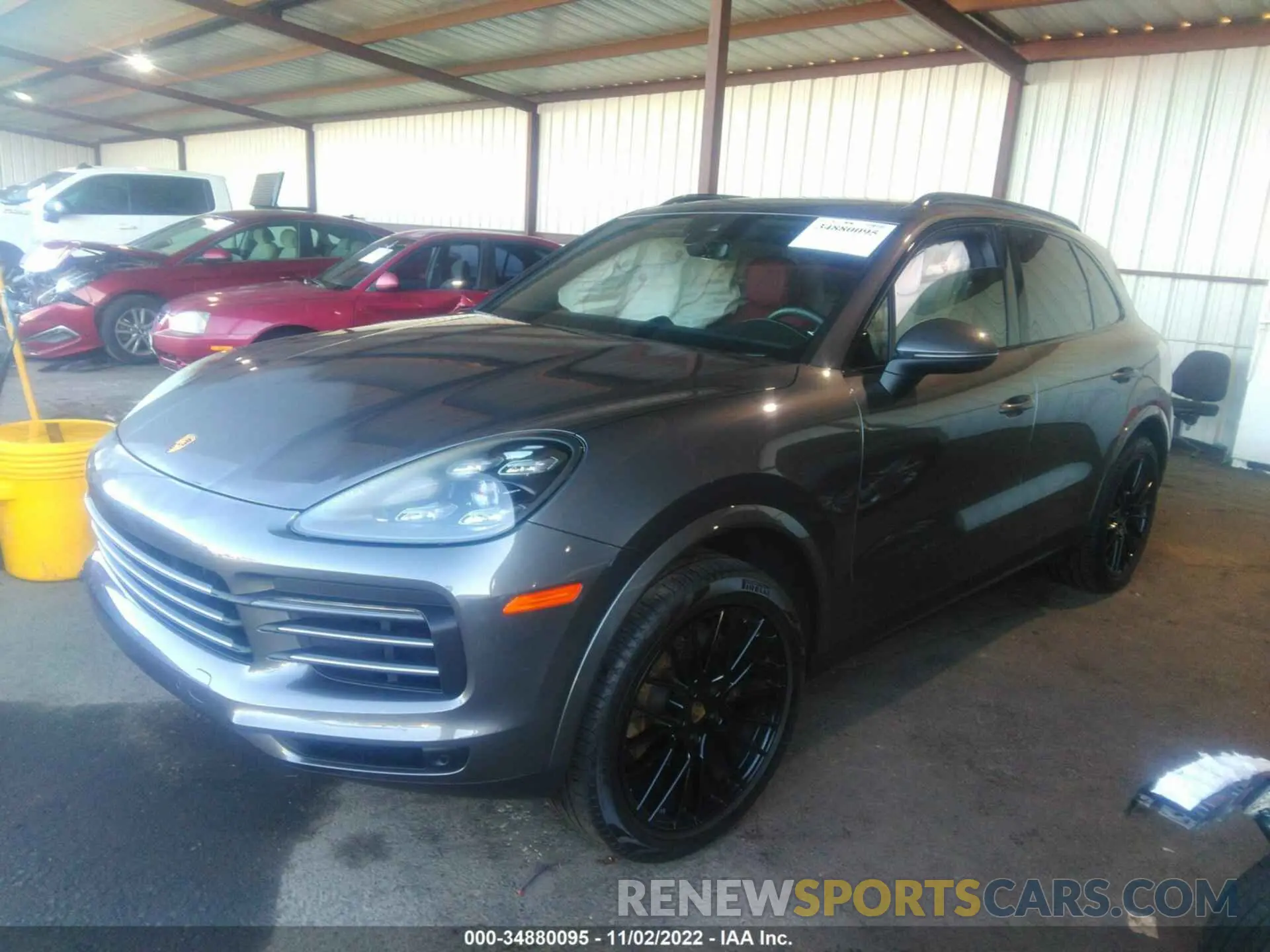 2 Photograph of a damaged car WP1AA2AY4KDA11028 PORSCHE CAYENNE 2019