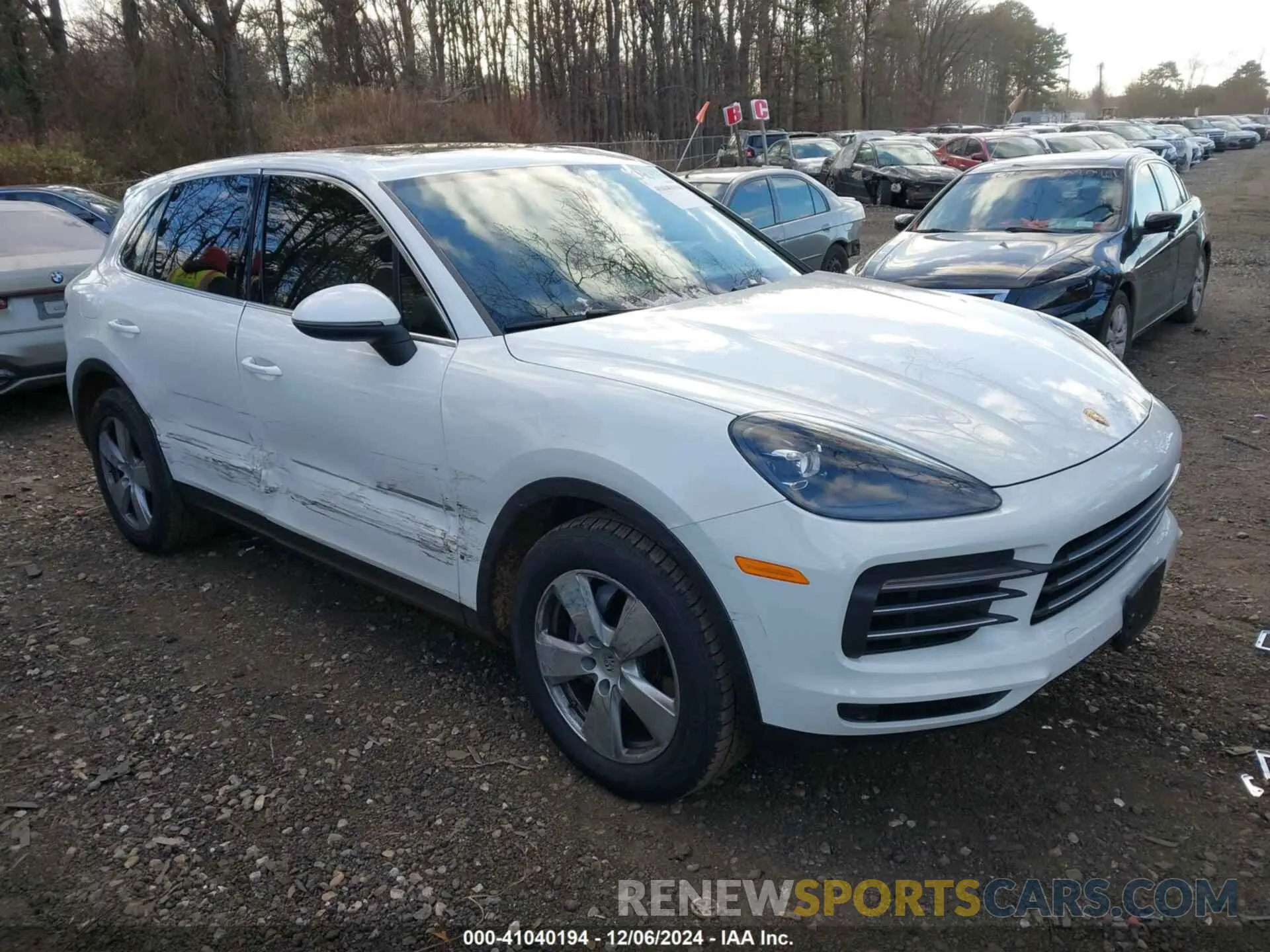 1 Photograph of a damaged car WP1AA2AY4KDA12700 PORSCHE CAYENNE 2019