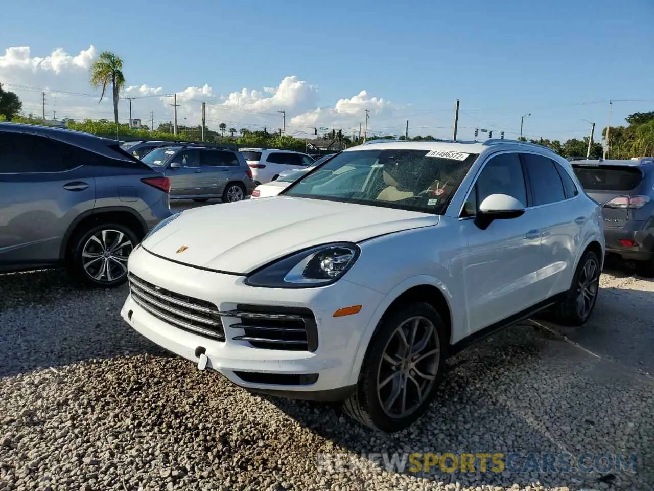 2 Photograph of a damaged car WP1AA2AY4KDA18836 PORSCHE CAYENNE 2019