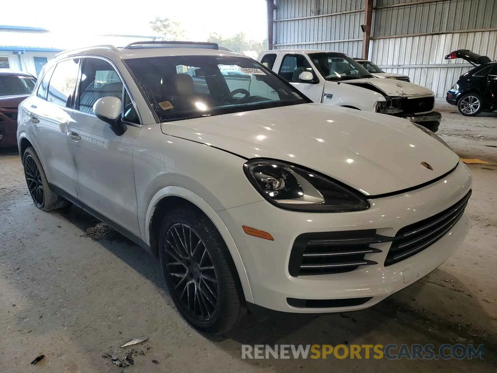 1 Photograph of a damaged car WP1AA2AY5KDA01155 PORSCHE CAYENNE 2019