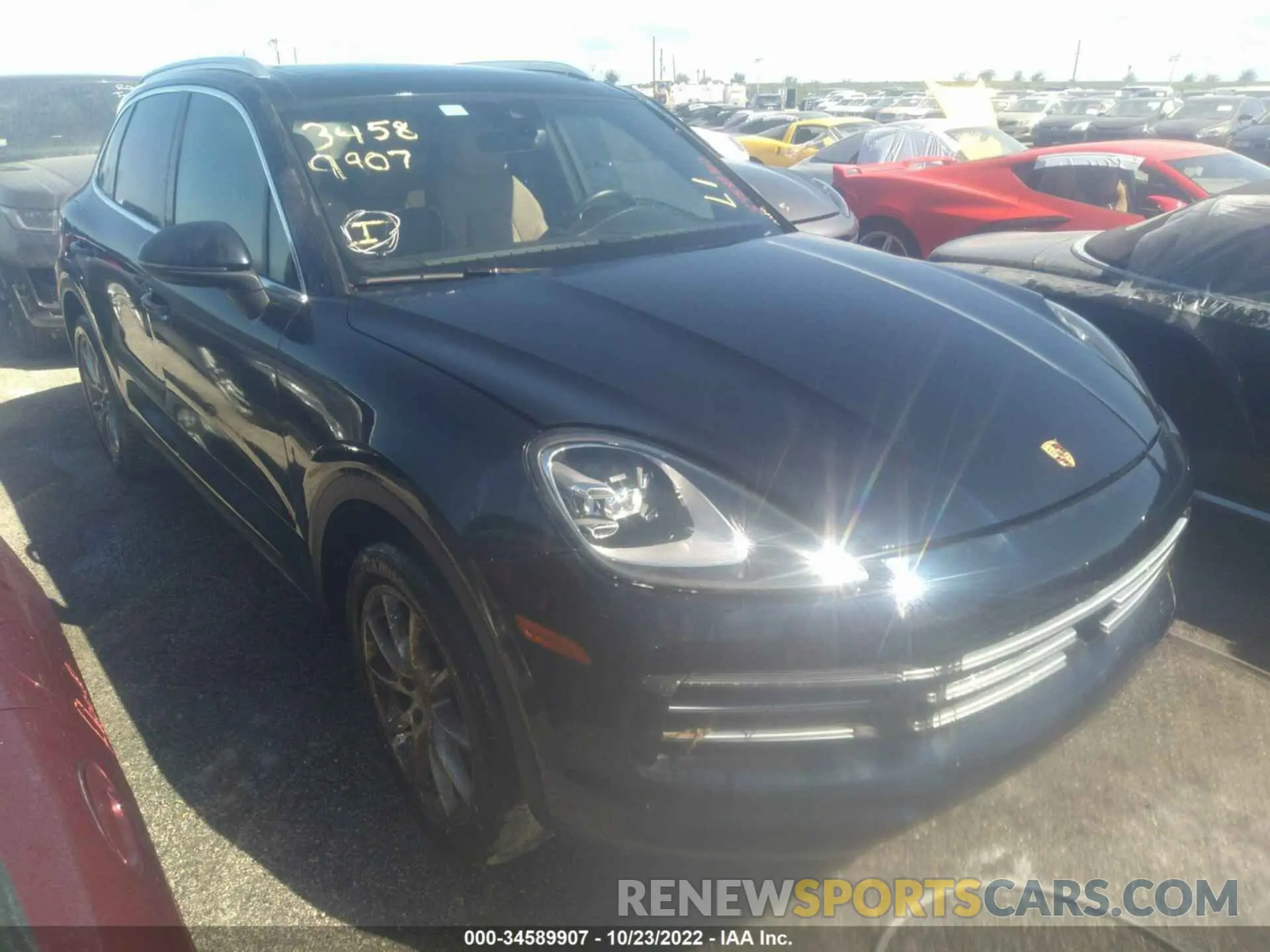 1 Photograph of a damaged car WP1AA2AY5KDA03424 PORSCHE CAYENNE 2019