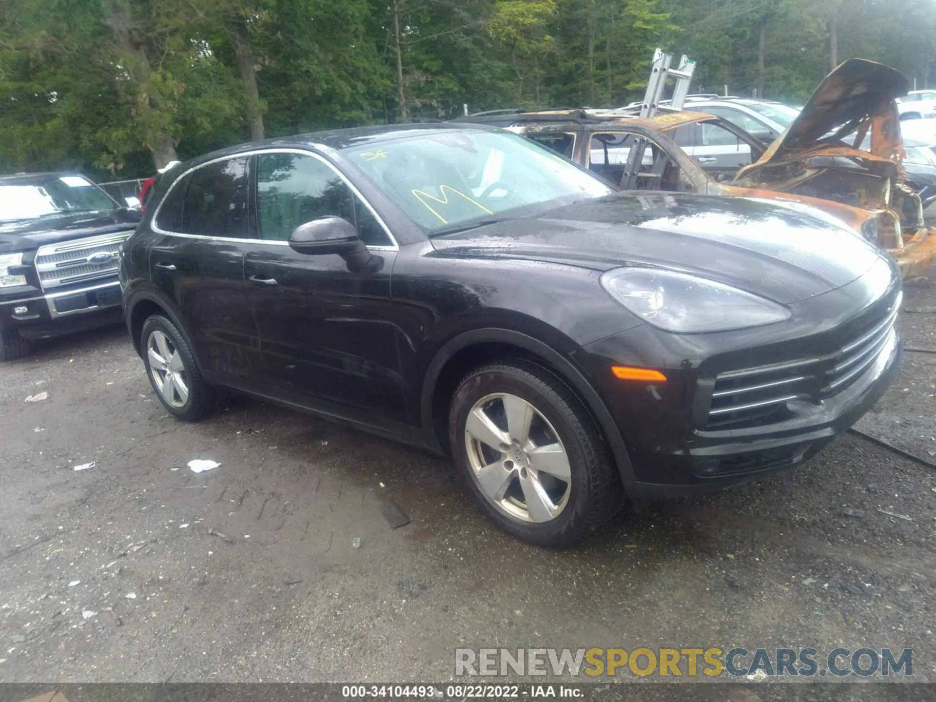 1 Фотография поврежденного автомобиля WP1AA2AY5KDA04475 PORSCHE CAYENNE 2019
