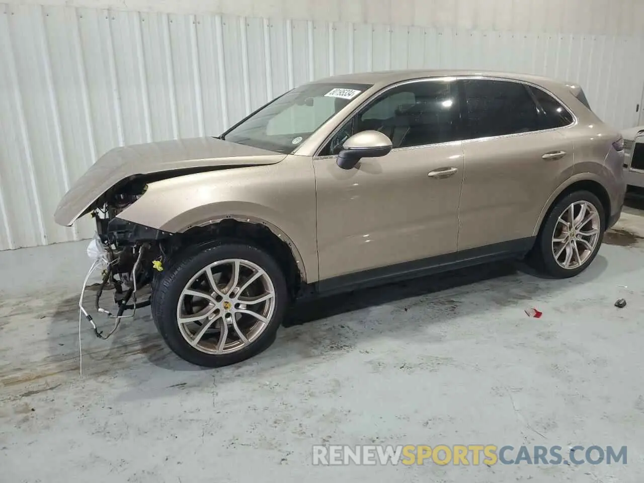 1 Фотография поврежденного автомобиля WP1AA2AY6KDA04730 PORSCHE CAYENNE 2019