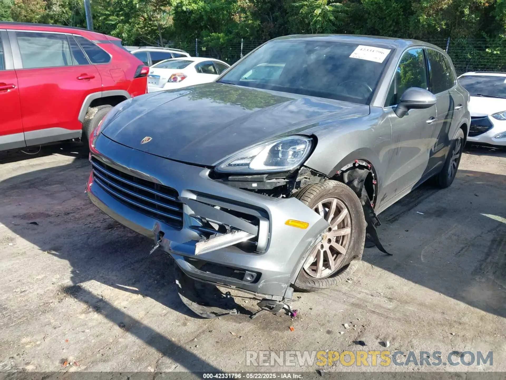 2 Photograph of a damaged car WP1AA2AY6KDA08082 PORSCHE CAYENNE 2019