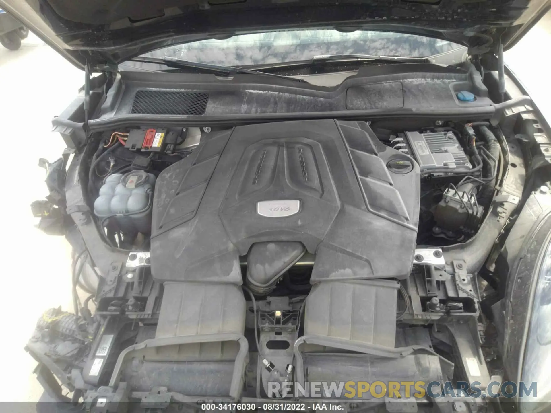 10 Фотография поврежденного автомобиля WP1AA2AY6KDA18112 PORSCHE CAYENNE 2019