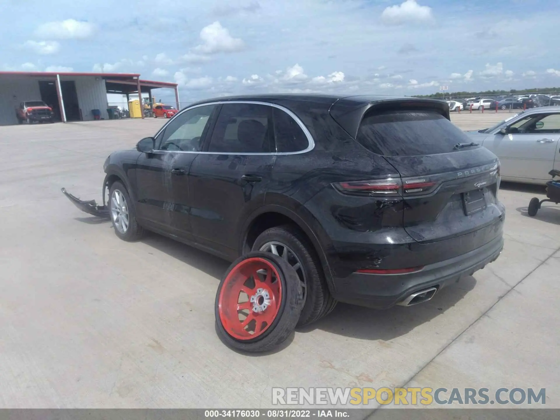 3 Фотография поврежденного автомобиля WP1AA2AY6KDA18112 PORSCHE CAYENNE 2019