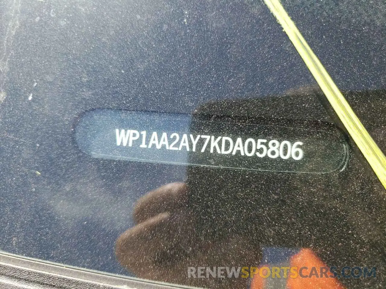 10 Фотография поврежденного автомобиля WP1AA2AY7KDA05806 PORSCHE CAYENNE 2019