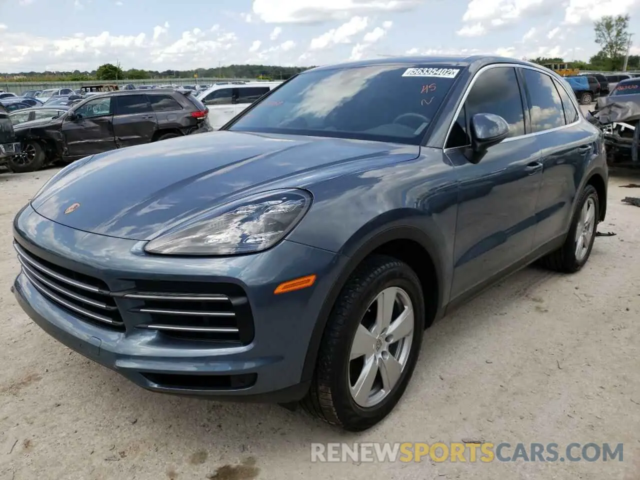 2 Photograph of a damaged car WP1AA2AY7KDA07538 PORSCHE CAYENNE 2019