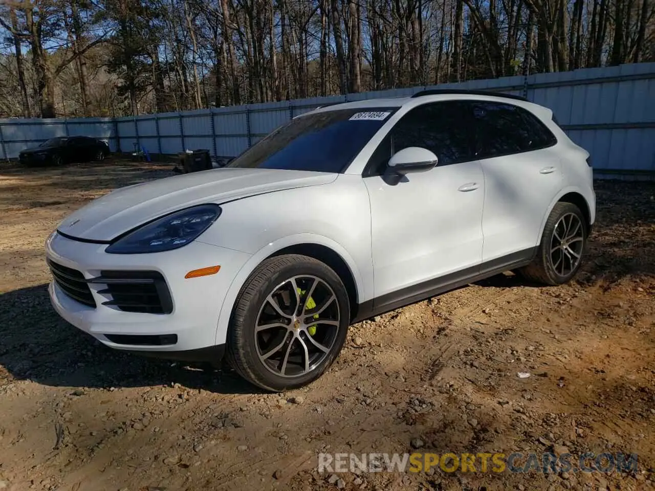 1 Photograph of a damaged car WP1AA2AY7KDA09256 PORSCHE CAYENNE 2019