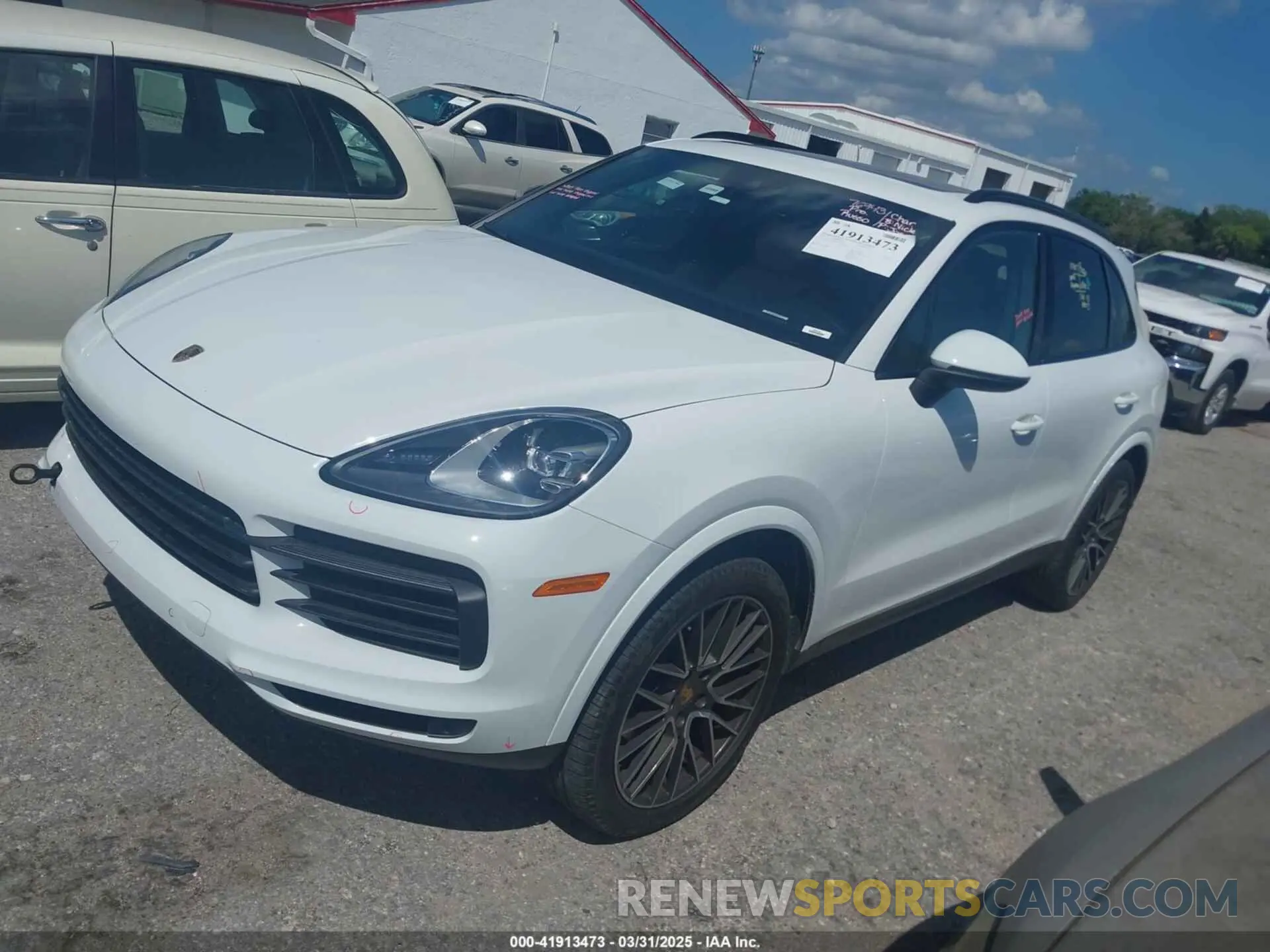 2 Фотография поврежденного автомобиля WP1AA2AY8KDA05295 PORSCHE CAYENNE 2019