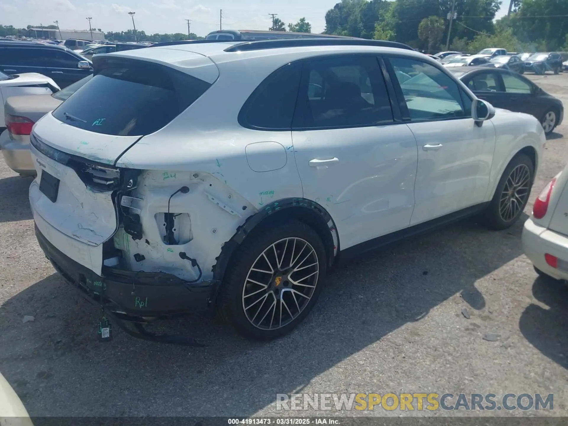 4 Фотография поврежденного автомобиля WP1AA2AY8KDA05295 PORSCHE CAYENNE 2019