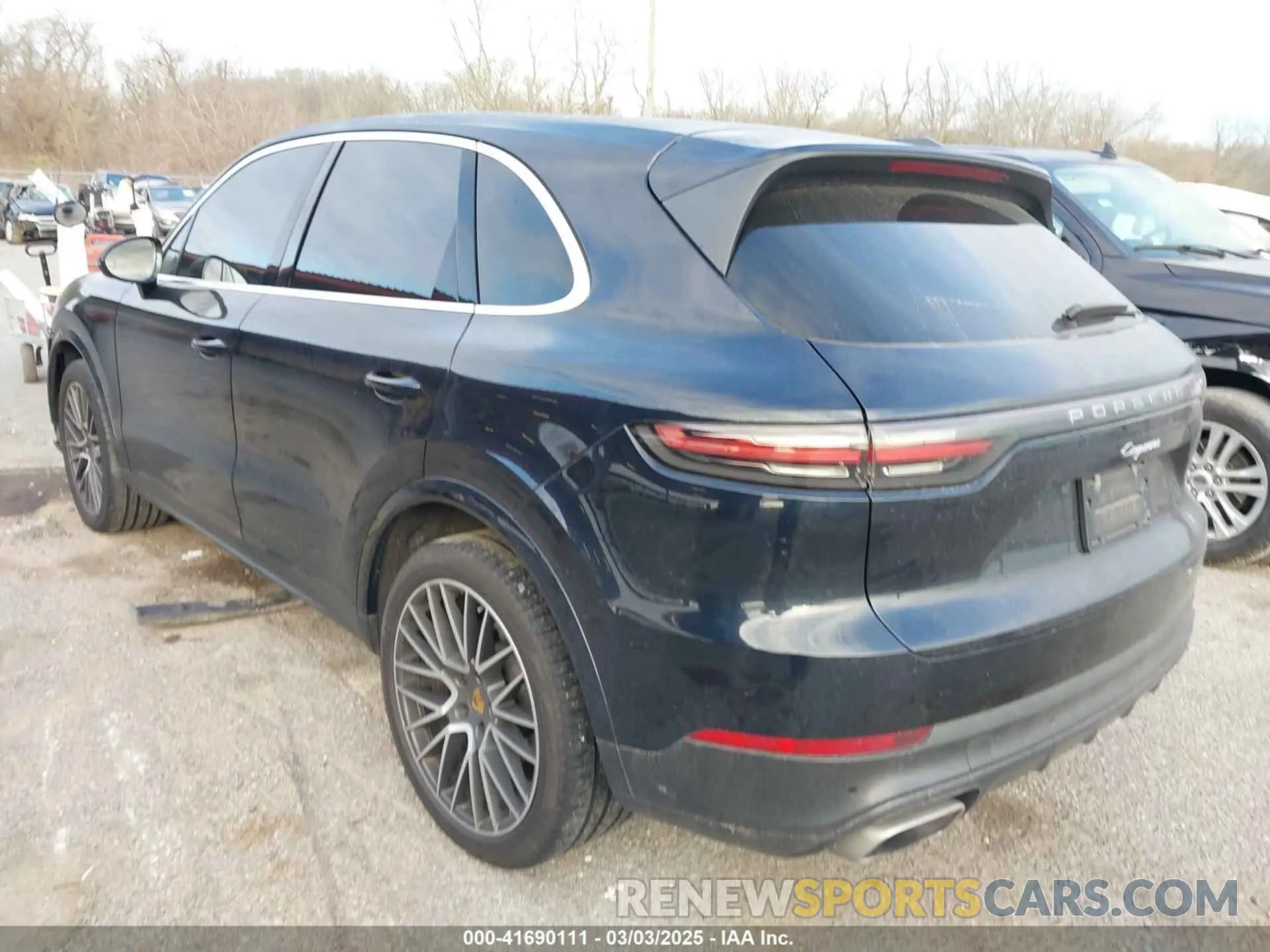 3 Фотография поврежденного автомобиля WP1AA2AY8KDA06172 PORSCHE CAYENNE 2019
