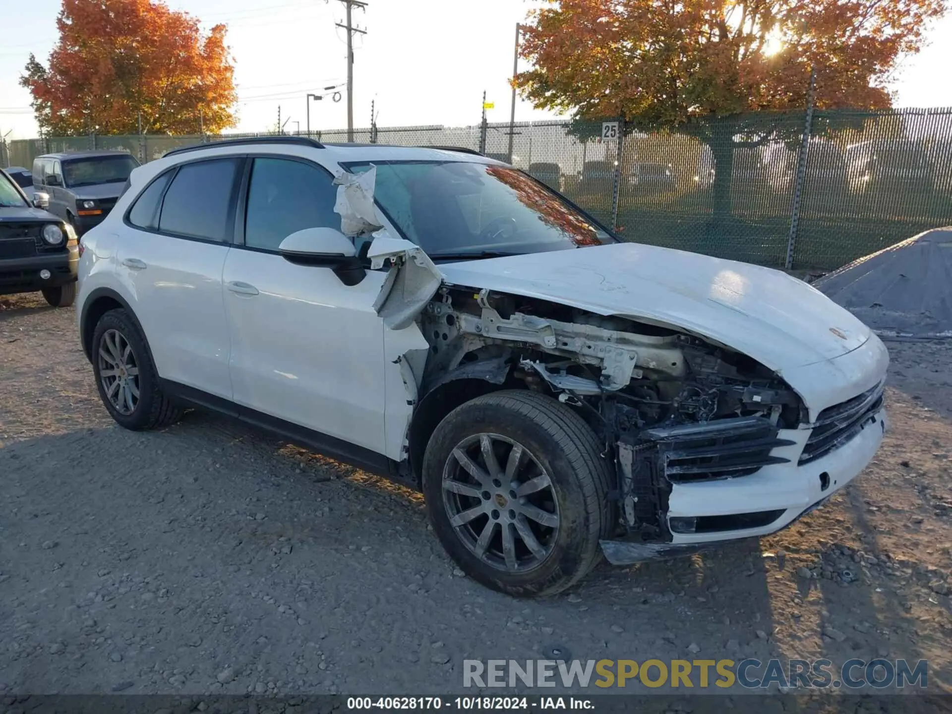1 Photograph of a damaged car WP1AA2AY9KDA03538 PORSCHE CAYENNE 2019