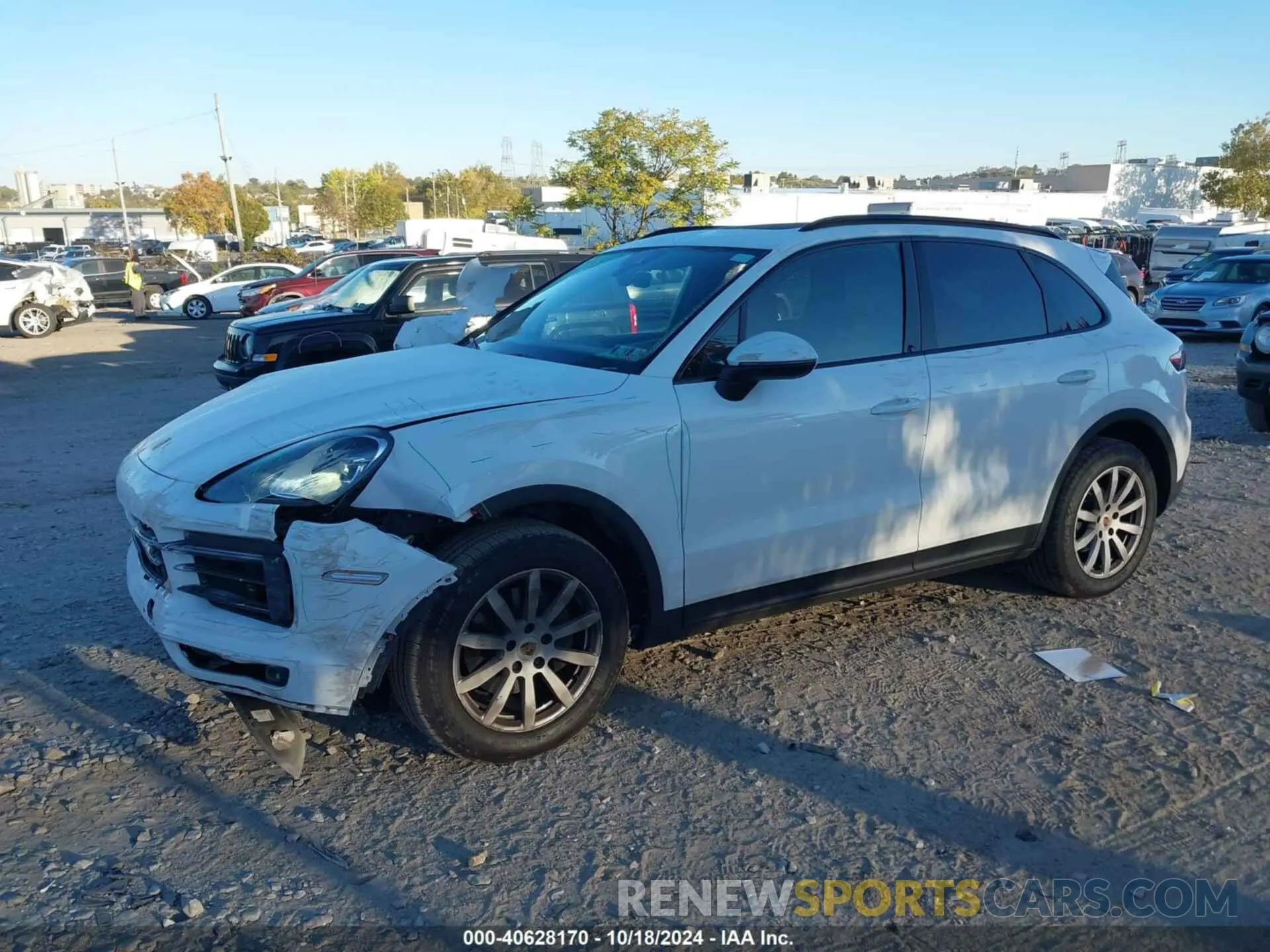 2 Photograph of a damaged car WP1AA2AY9KDA03538 PORSCHE CAYENNE 2019
