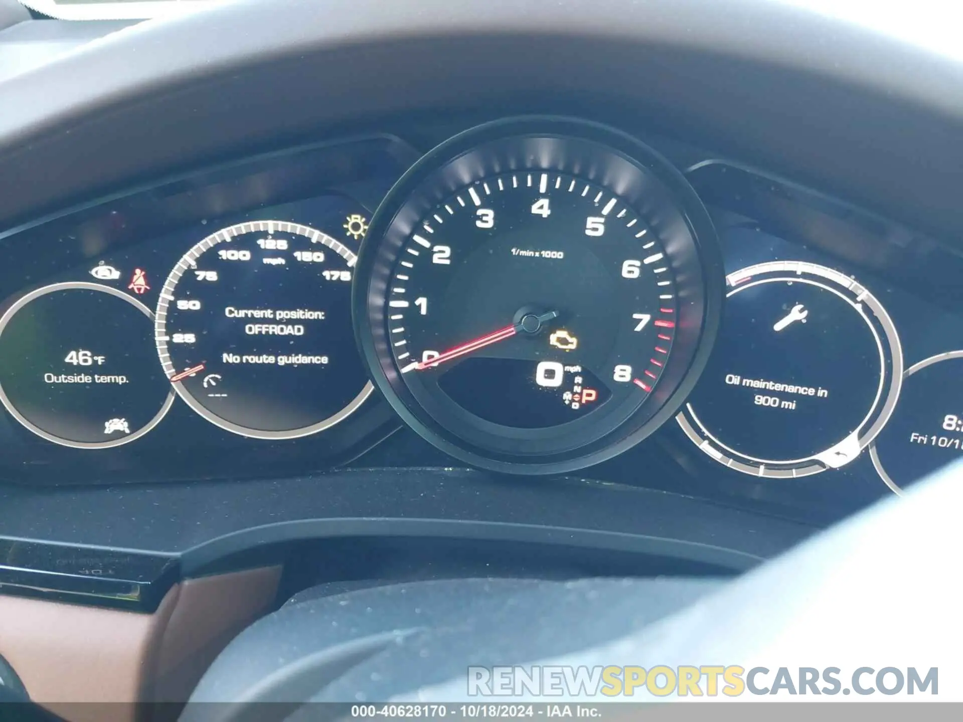 7 Photograph of a damaged car WP1AA2AY9KDA03538 PORSCHE CAYENNE 2019