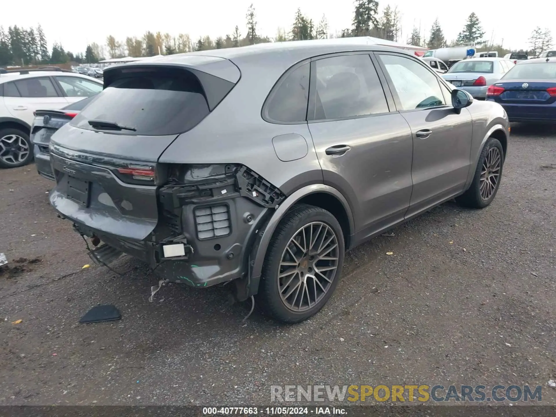 4 Photograph of a damaged car WP1AA2AYXKDA17335 PORSCHE CAYENNE 2019