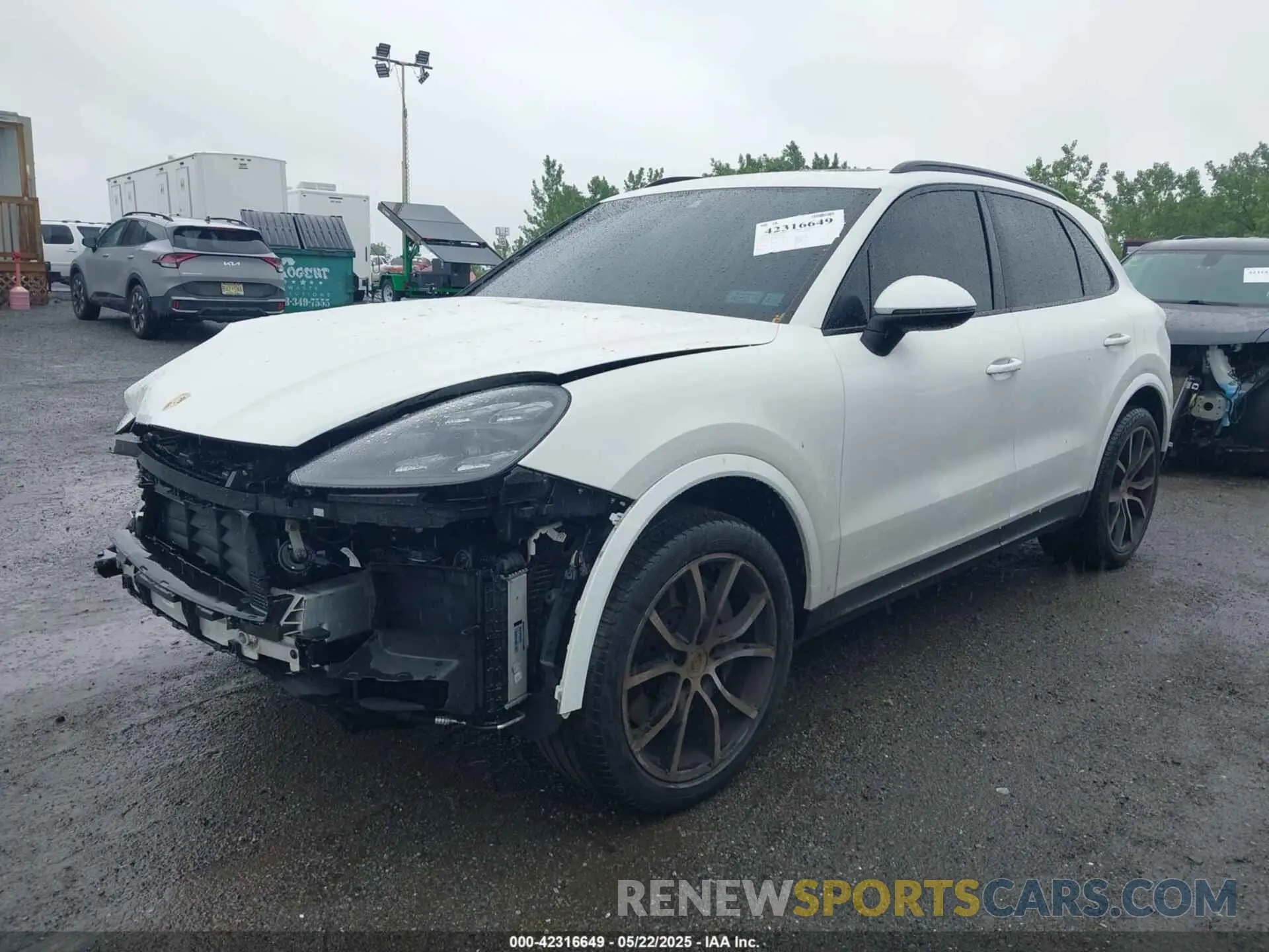 2 Photograph of a damaged car WP1AB2AY2KDA64548 PORSCHE CAYENNE 2019