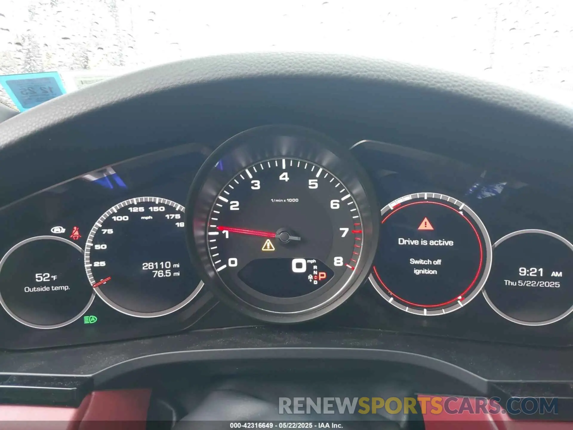 7 Photograph of a damaged car WP1AB2AY2KDA64548 PORSCHE CAYENNE 2019