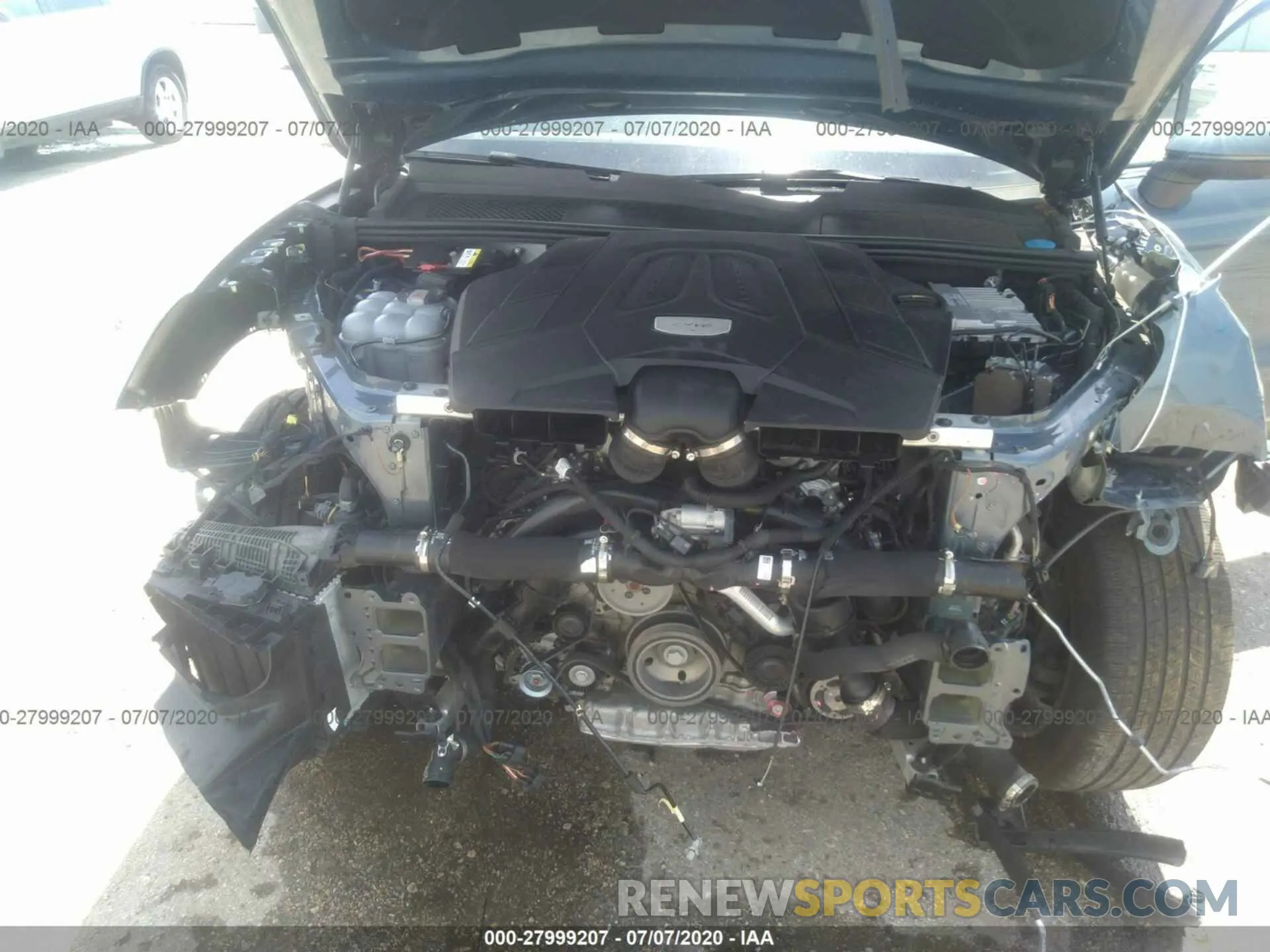 10 Photograph of a damaged car WP1AB2AY4KDA65314 PORSCHE CAYENNE 2019